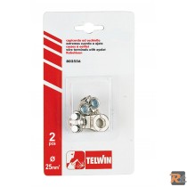 KIT 2 CAPICORDA AD OCCHIELLO 25 MMQ - TELWIN