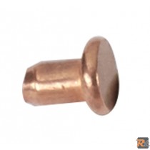 KIT 100 RIBATTINI LISCI FE-CU ï† 3X4,5 - TELWIN