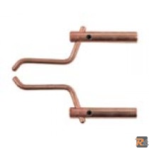 XA4 BRACCI DRITTI L=120MM+ELETTR.A PINZA cod. 803155 - TELWIN