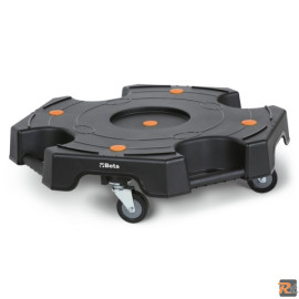 3036 - BASE PER MOVIMENTAZIONE PNEUMATICI - d. 630mm - con ruote in gomma antitraccia - portata kg. 150 max - BETA UTENSILI