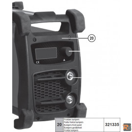 FRONTALE BUMPERS - MASCHERINA DI RICAMBIO PER SALDATRICI 227 TELWIN - TELWIN