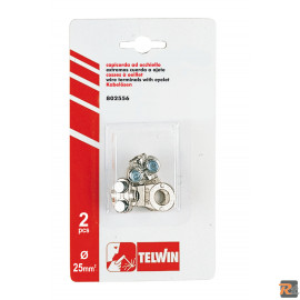 KIT 2 CAPICORDA AD OCCHIELLO 25 MMQ - TELWIN
