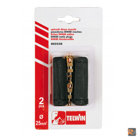 SPINOTTI DINSE 25MMQ-2PZ - TELWIN