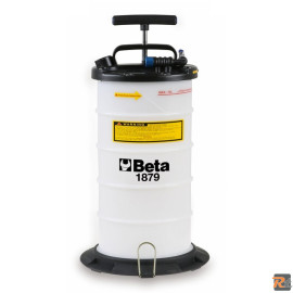 ASPIRATORE LIQUIDI MANUALE E PNEUMATICO DA 9,5 LT - BETA UTENSILI