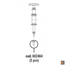 KIT 5 ELETTRODI PER MASSA A PUNTARE - ACCESSORI DIGITAL PULLER - TELWIN 802464 - TELWIN