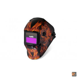 MASCHERA PER SALDATURA TELWIN STREAM FLAME MMA/MIG-MAG/TIG 804235 - TELWIN