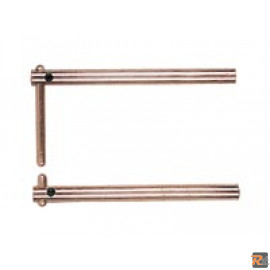 XA6 BRACCI DIRITTI L=250MM + ELETTRODI - cod. 803152 - TELWIN