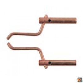 XA4 BRACCI DRITTI L=120MM+ELETTR.A PINZA cod. 803155 - TELWIN