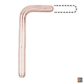 ELETTRODO CURVO D.12MM cod. 690076 - TELWIN