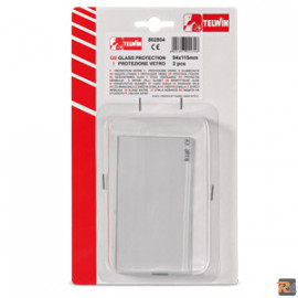  KIT PROTEZIONE VETRO 2PZ 94X115MM cod. 802804 - TELWIN