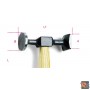 1357Z/45 - MARTELLI CON TESTE PIANE TONDA ZIGRINATA E QUADRA LISCIA BETA UTENSILI 013570045