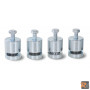 1367/S4 KIT 4 FUSTELLE PER SENSORI PARCHEGGIO /S BETA UTENSILI 013670104