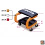 2252 - SEGGIOLINO CON ROTELLE - ARANCIONE BETA UTENSILI 022520001
