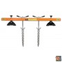 3012 - STAFFA SOSTEGNO MOTORE L.1800mm BETA UTENSILI 030120018